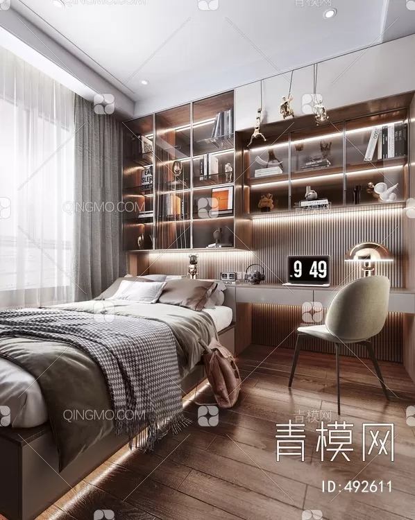 BED FOR KID – 3D MODELS – 209 – PRO