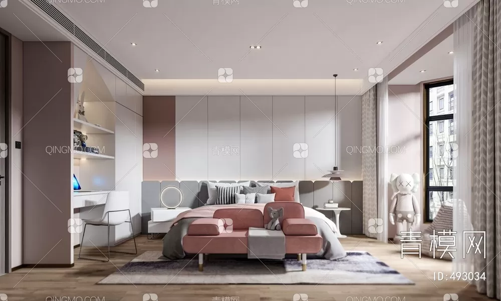 BED FOR KID – 3D MODELS – 212 – PRO