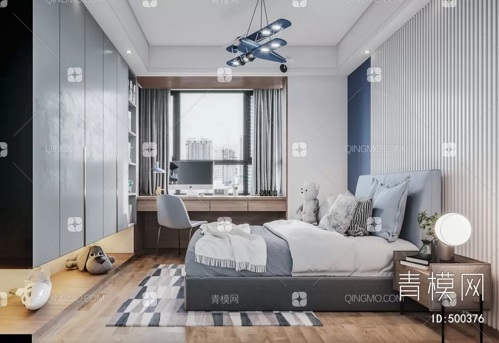 BED FOR KID – 3D MODELS – 226 – PRO