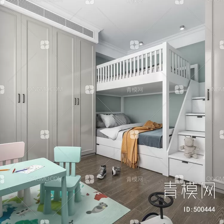 BED FOR KID – 3D MODELS – 227 – PRO