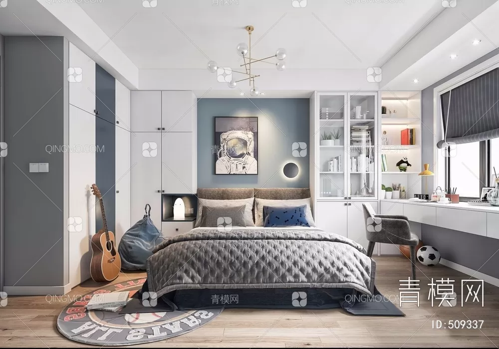 BED FOR KID – 3D MODELS – 236 – PRO