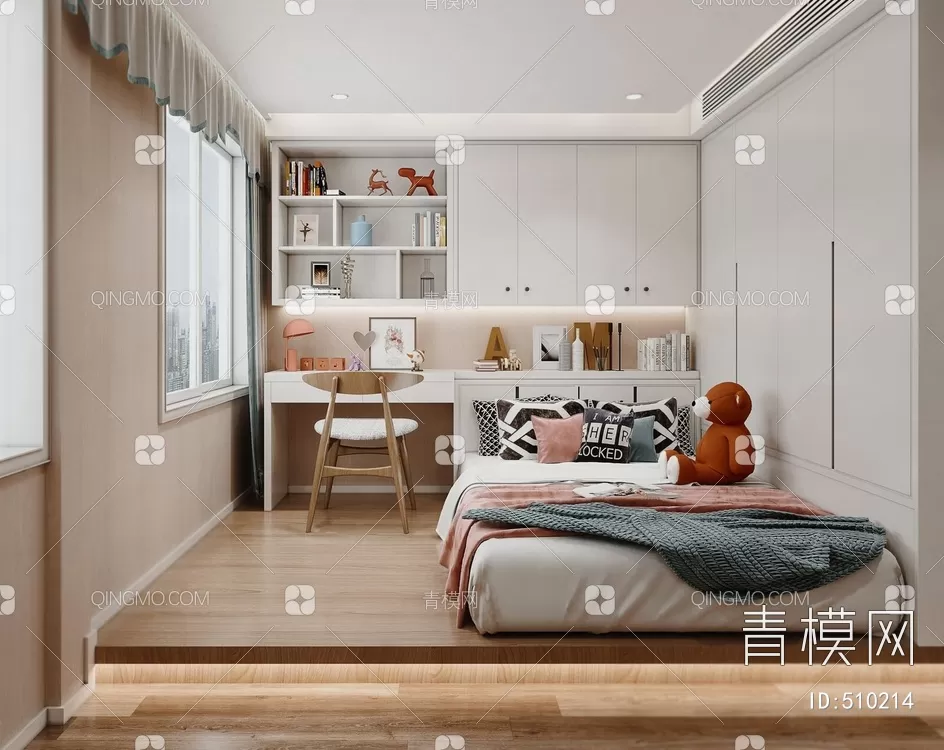 BED FOR KID – 3D MODELS – 241 – PRO