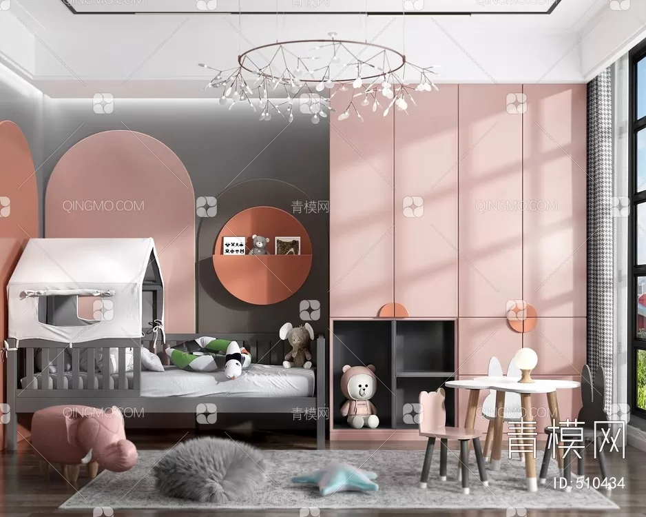 BED FOR KID – 3D MODELS – 248 – PRO