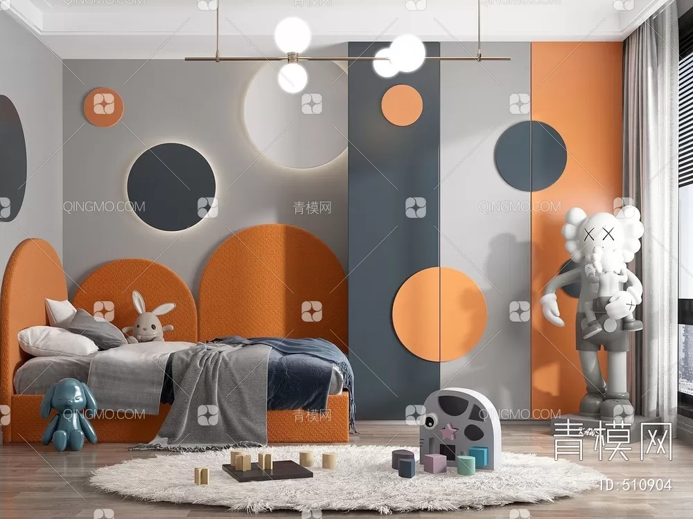 BED FOR KID – 3D MODELS – 251 – PRO