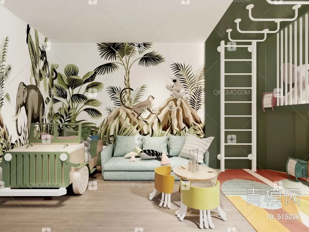 BED FOR KID – 3D MODELS – 281 – PRO