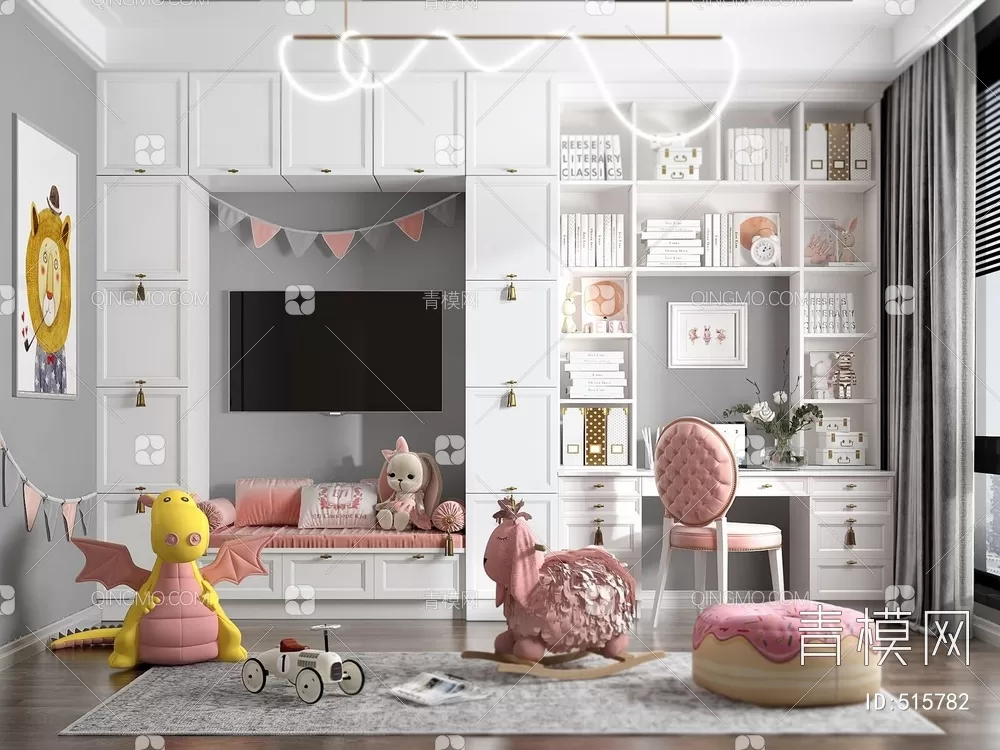 BED FOR KID – 3D MODELS – 287 – PRO