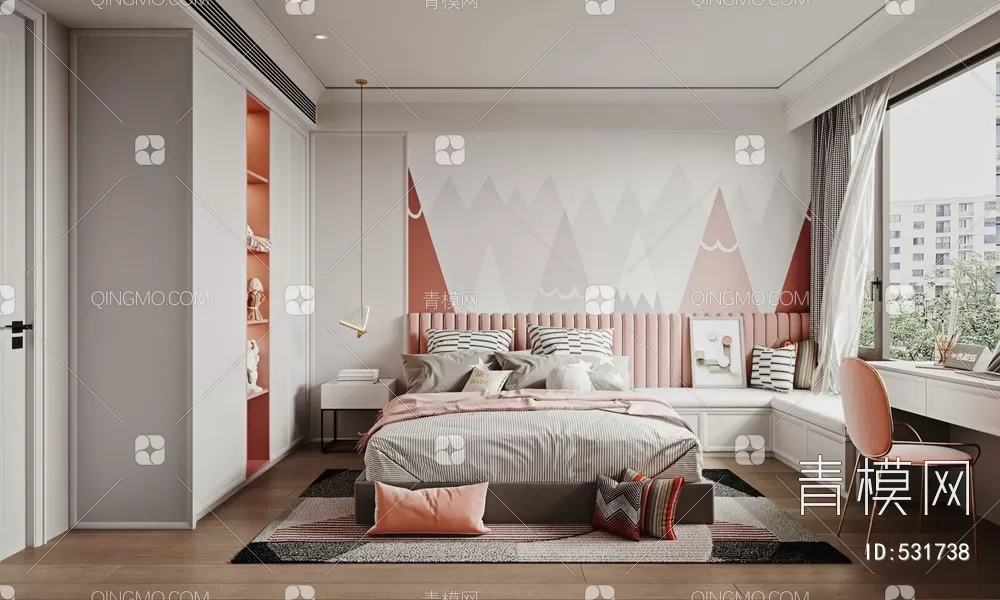 BED FOR KID – 3D MODELS – 308 – PRO