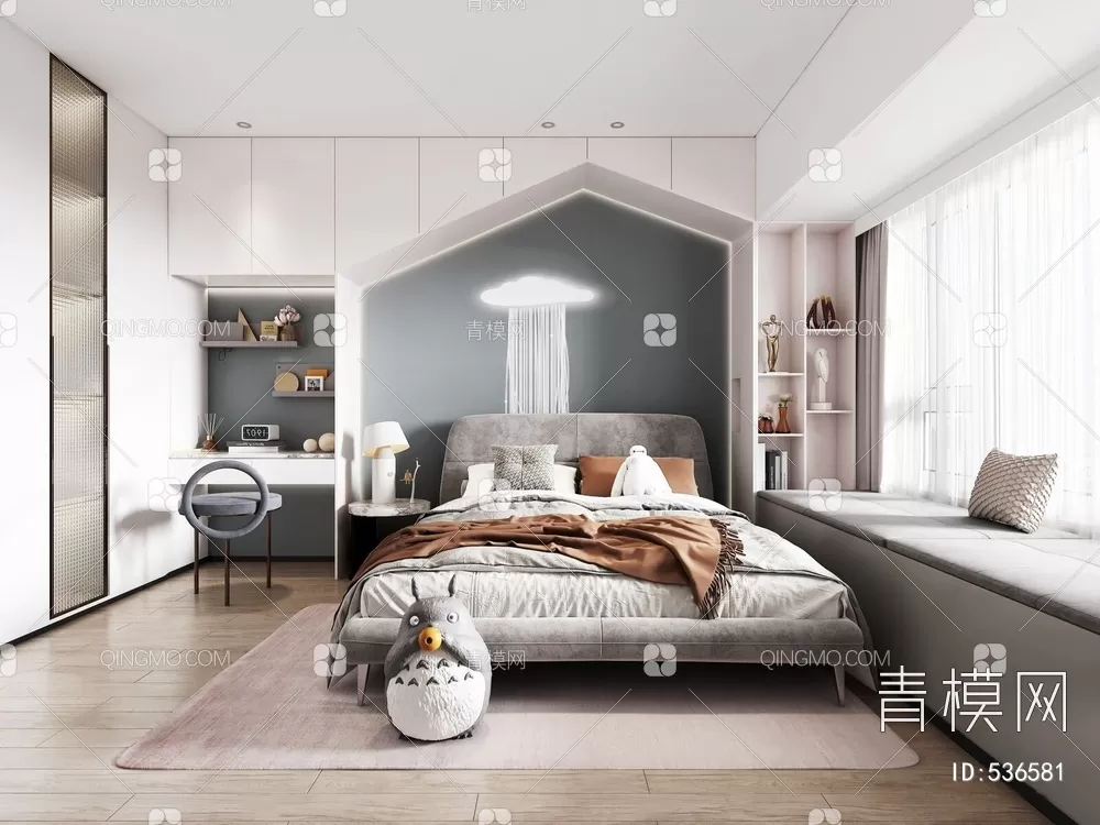 BED FOR KID – 3D MODELS – 318 – PRO