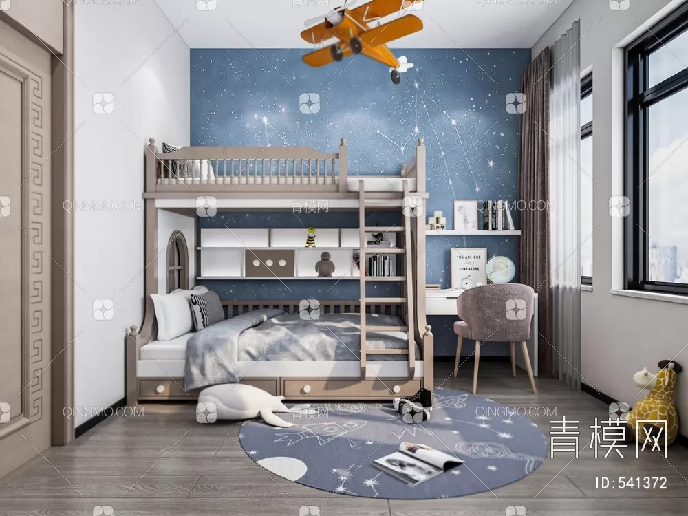 BED FOR KID – 3D MODELS – 321 – PRO