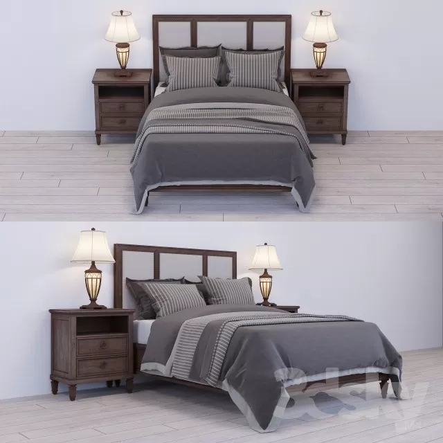 3DSKYMODEL – Bed – 2034