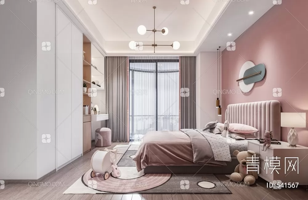 BED FOR KID – 3D MODELS – 323 – PRO