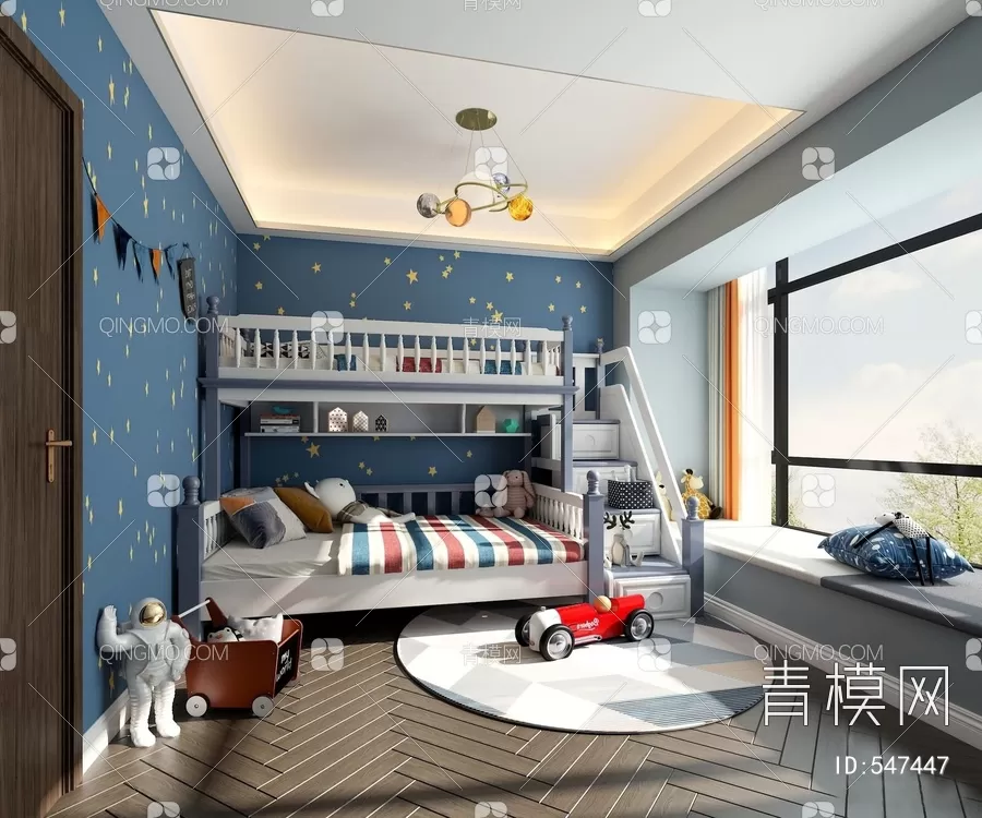 BED FOR KID – 3D MODELS – 331 – PRO