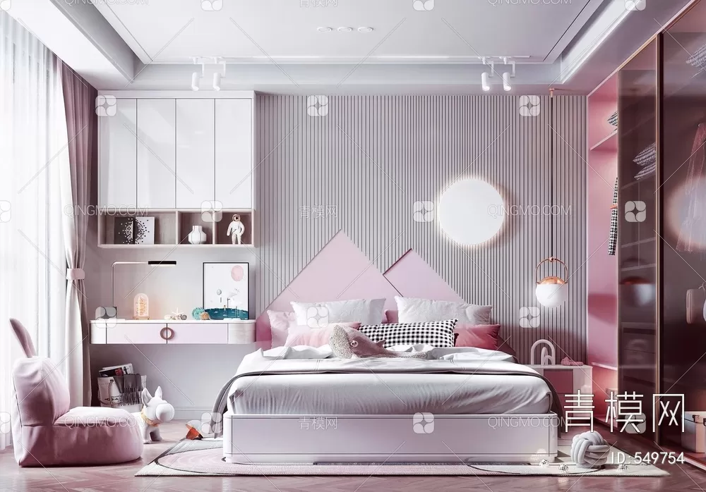 BED FOR KID – 3D MODELS – 336 – PRO