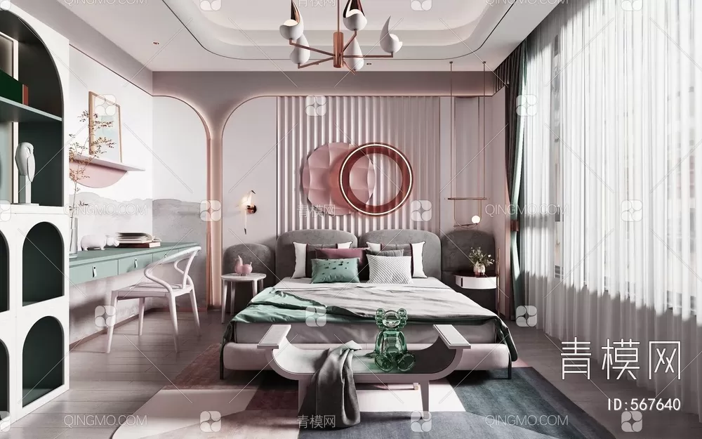 BED FOR KID – 3D MODELS – 352 – PRO