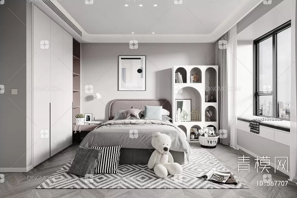 BED FOR KID – 3D MODELS – 353 – PRO