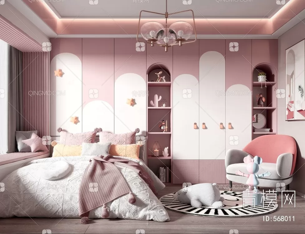 BED FOR KID – 3D MODELS – 356 – PRO