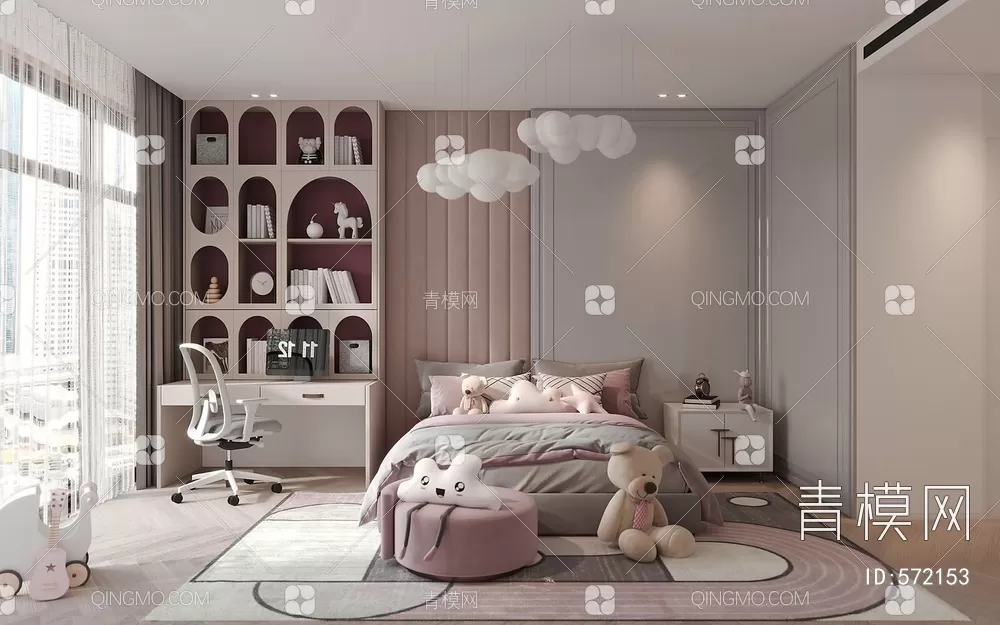 BED FOR KID – 3D MODELS – 365 – PRO