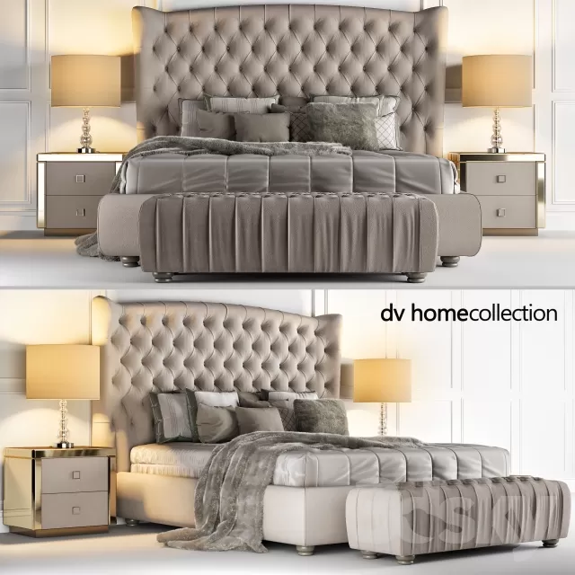 3DSKYMODEL – Bed – 2039