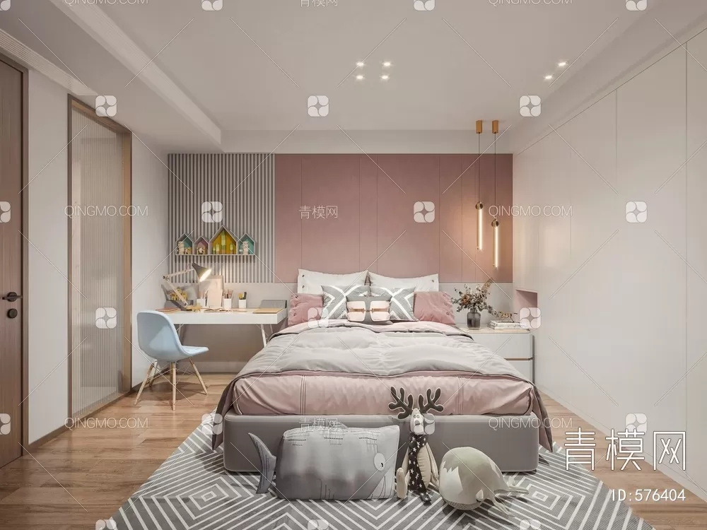 BED FOR KID – 3D MODELS – 375 – PRO