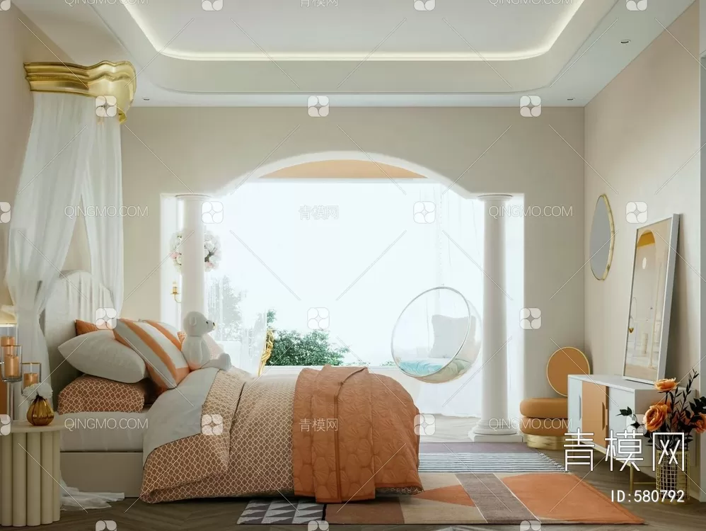 BED FOR KID – 3D MODELS – 382 – PRO