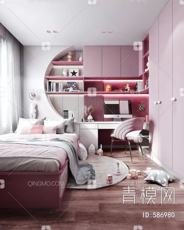 BED FOR KID – 3D MODELS – 384 – PRO