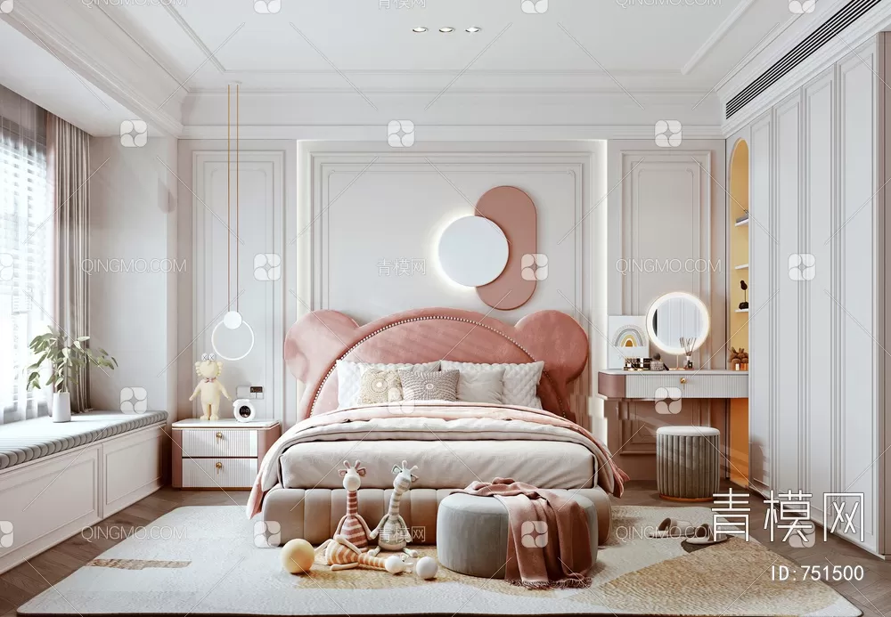 BED FOR KID – 3D MODELS – 388 – PRO