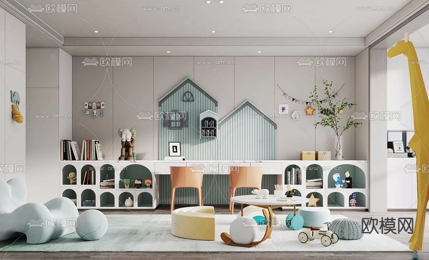 BED FOR KID – 3D MODELS – 405 – PRO