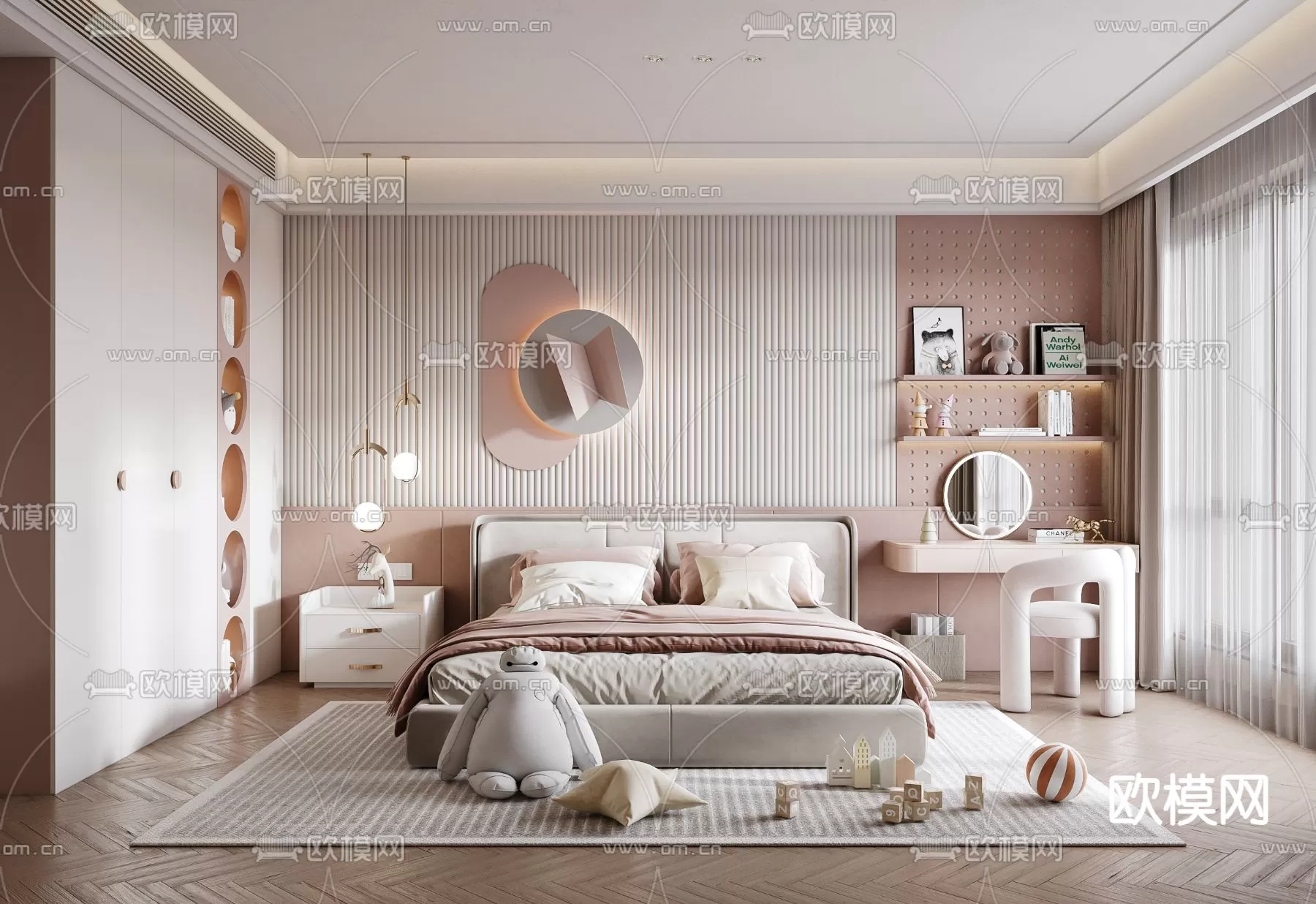 BED FOR KID – 3D MODELS – 414 – PRO