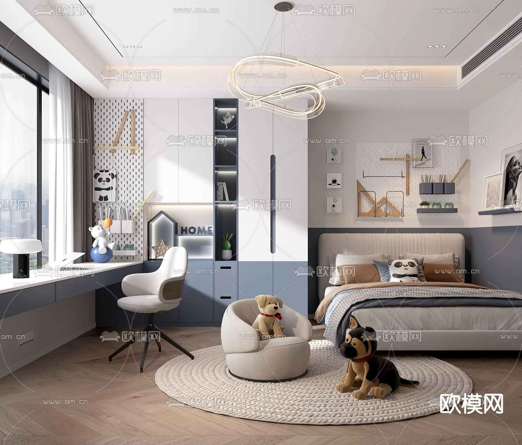 BED FOR KID – 3D MODELS – 415 – PRO