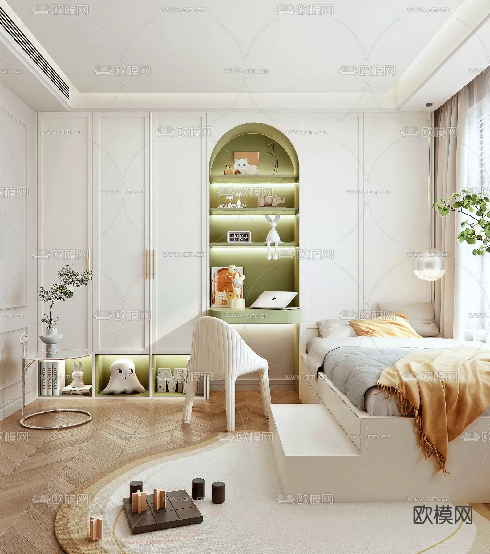 BED FOR KID – 3D MODELS – 421 – PRO