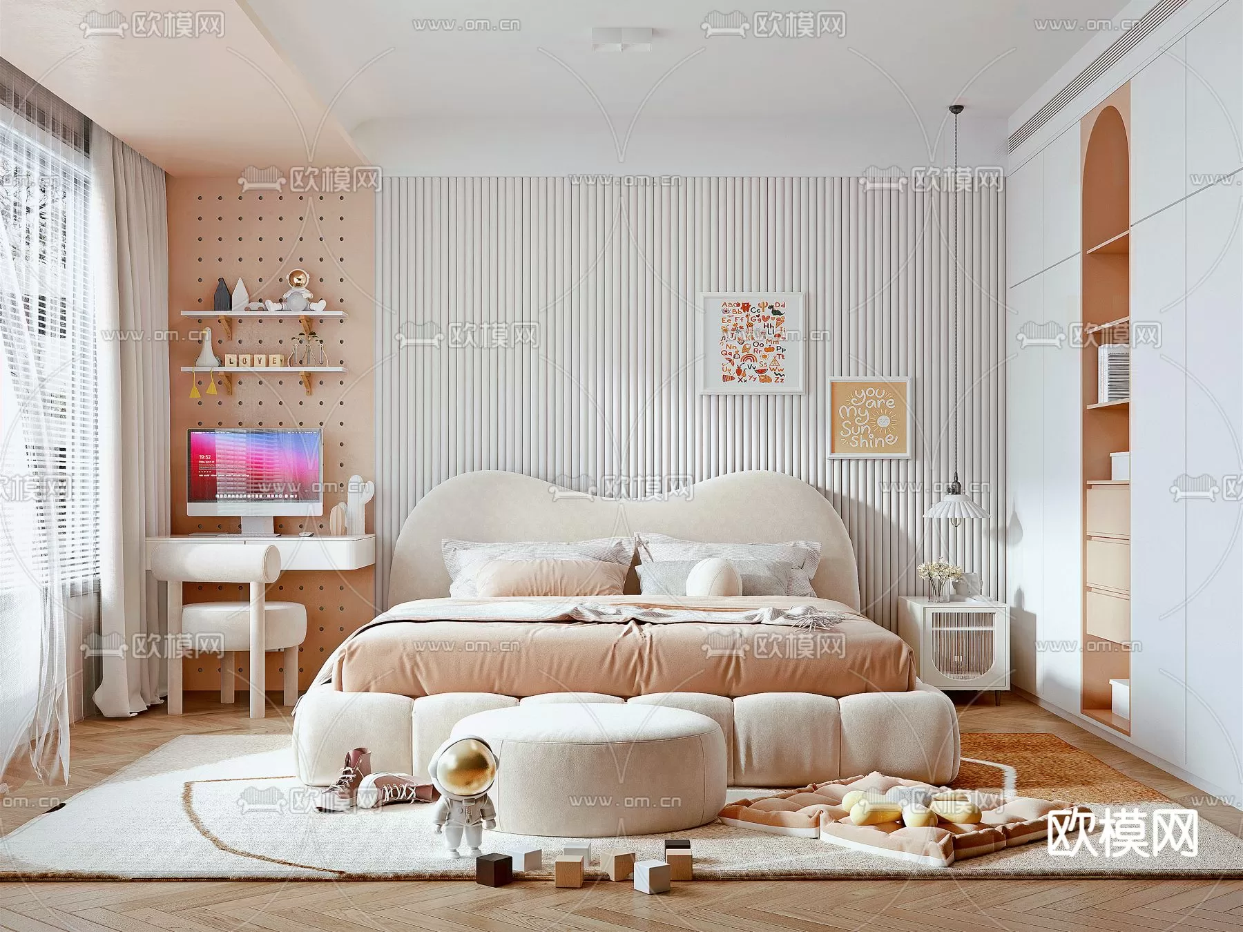 BED FOR KID – 3D MODELS – 425 – PRO