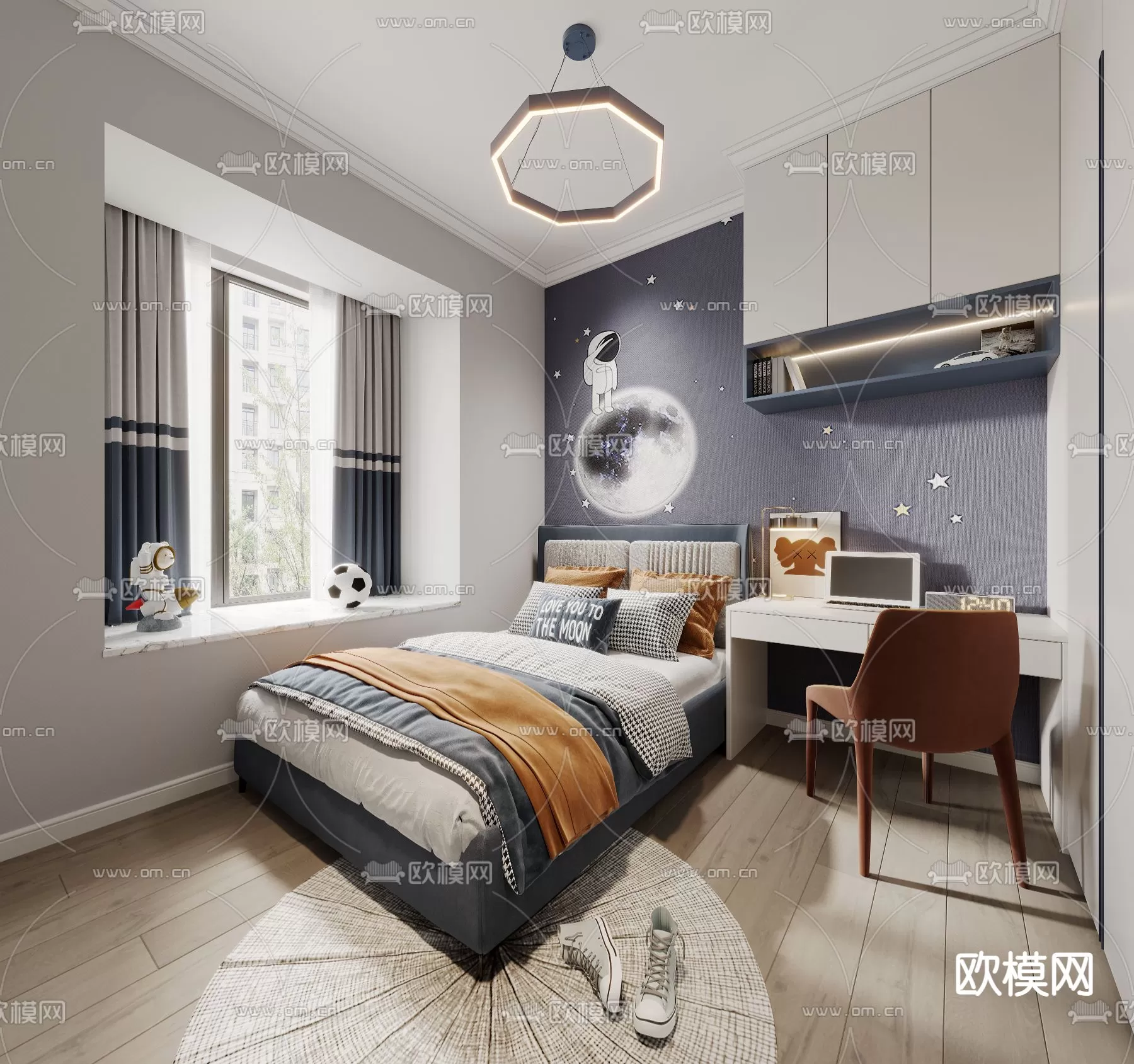 BED FOR KID – 3D MODELS – 430 – PRO