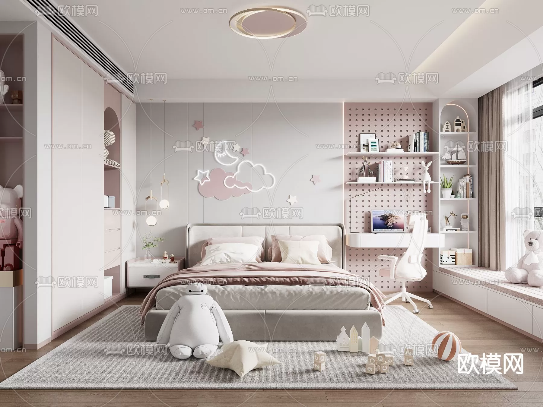 BED FOR KID – 3D MODELS – 435 – PRO