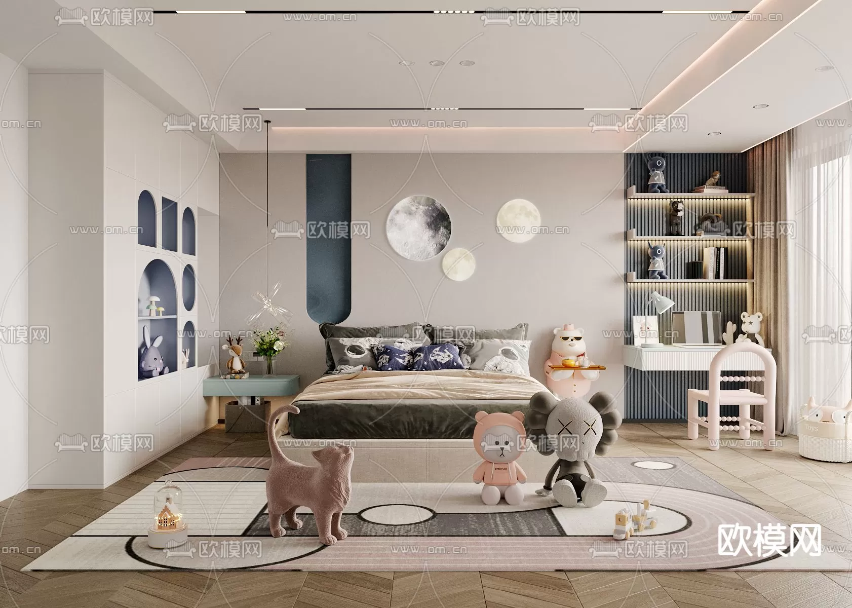 BED FOR KID – 3D MODELS – 436 – PRO