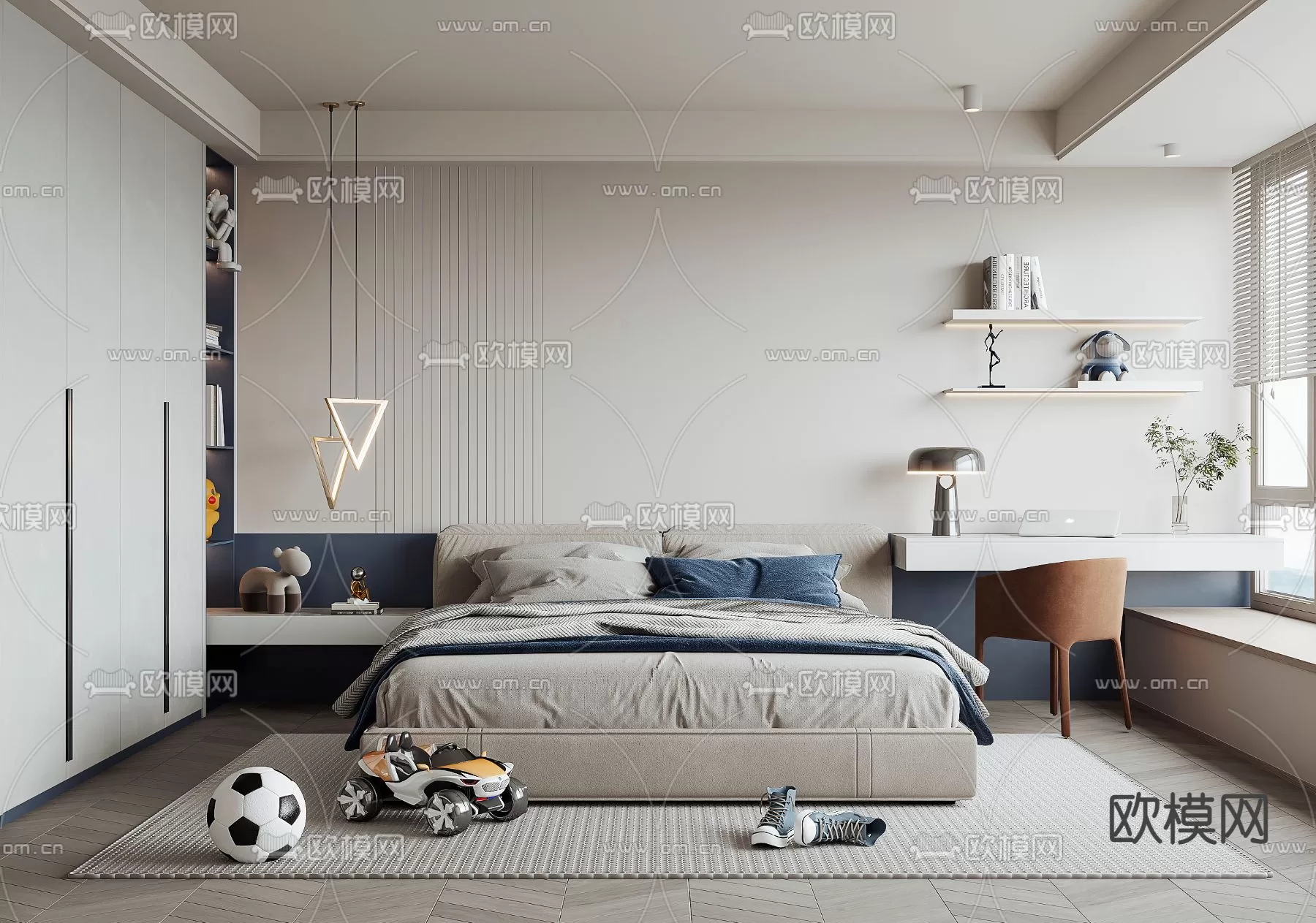 BED FOR KID – 3D MODELS – 437 – PRO