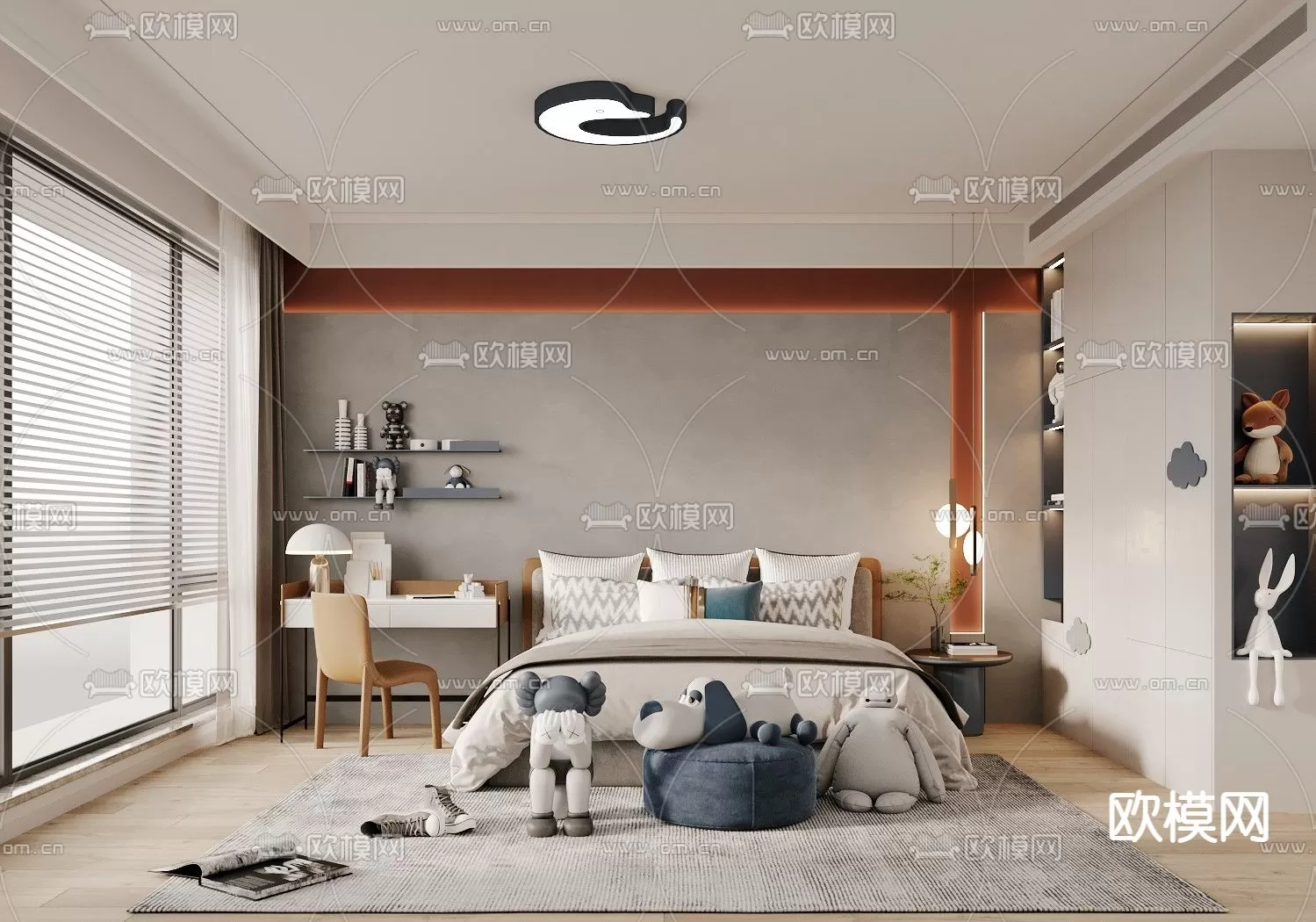 BED FOR KID – 3D MODELS – 438 – PRO