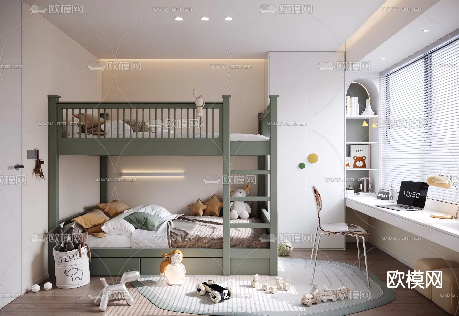 BED FOR KID – 3D MODELS – 440 – PRO