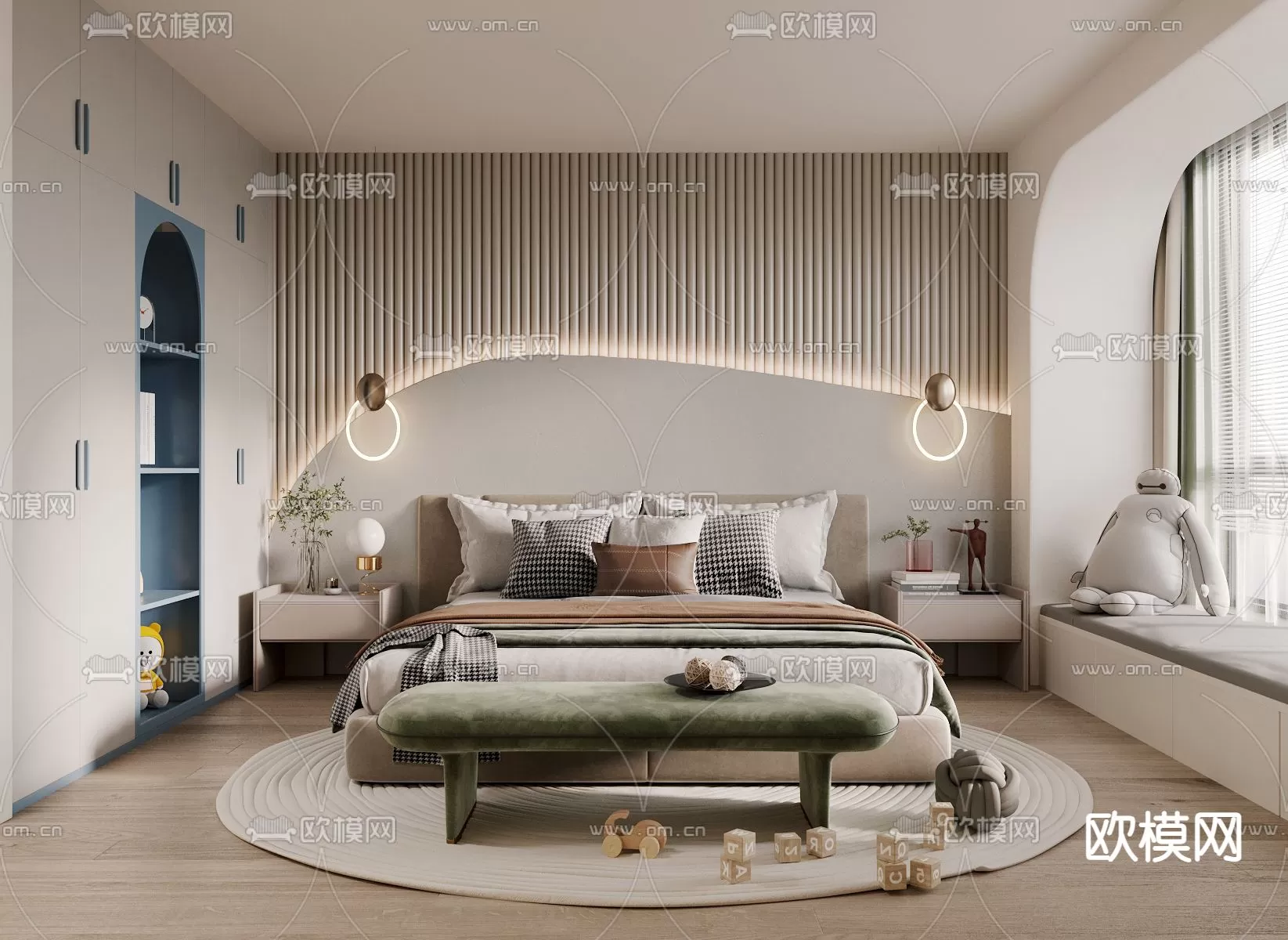 BED FOR KID – 3D MODELS – 452 – PRO