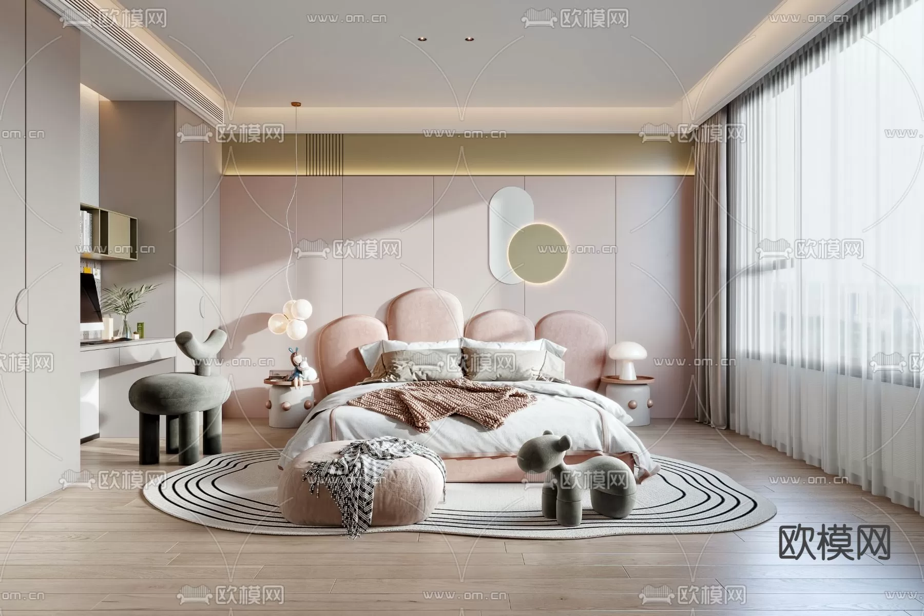 BED FOR KID – 3D MODELS – 457 – PRO