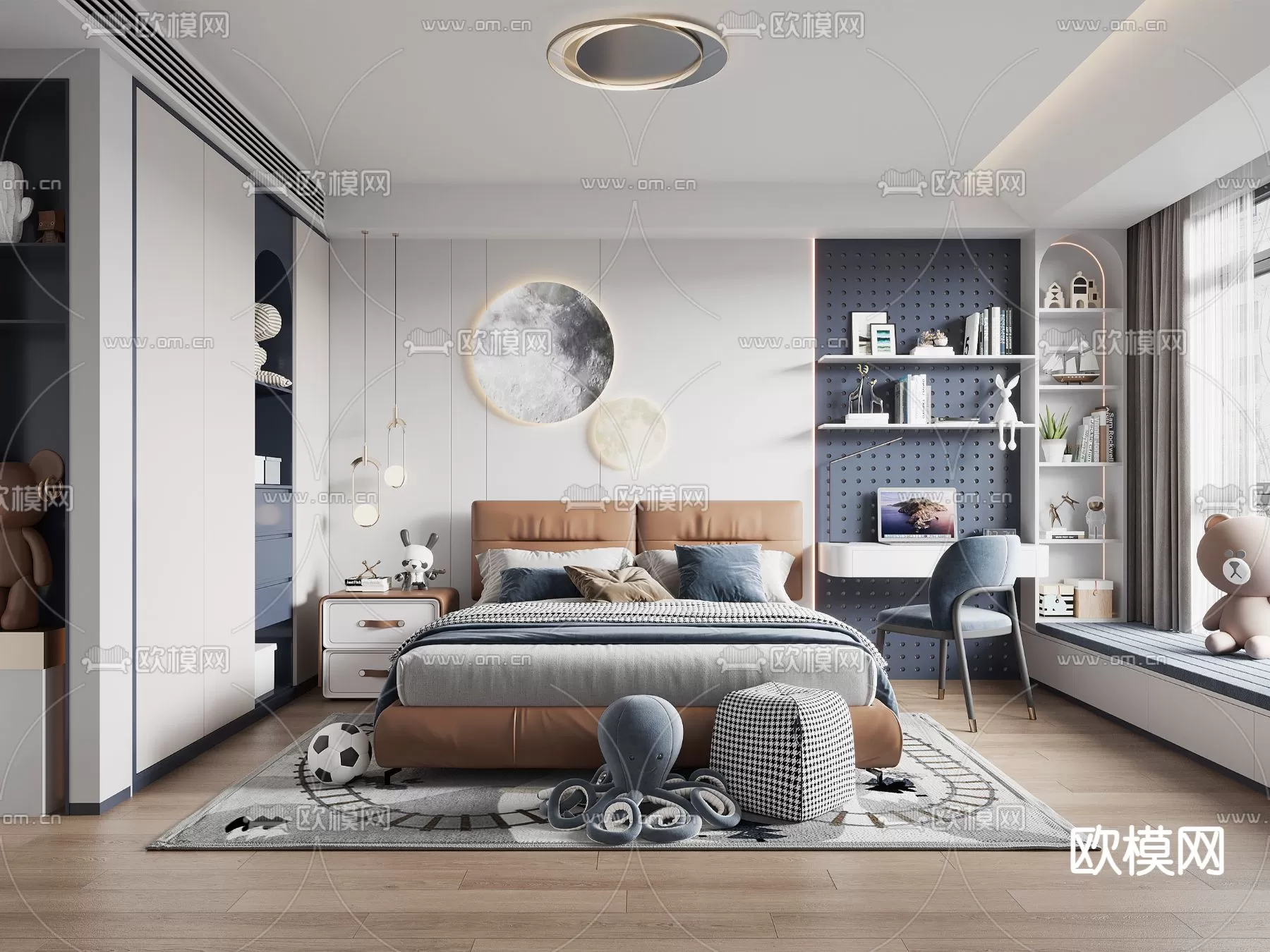 BED FOR KID – 3D MODELS – 466 – PRO