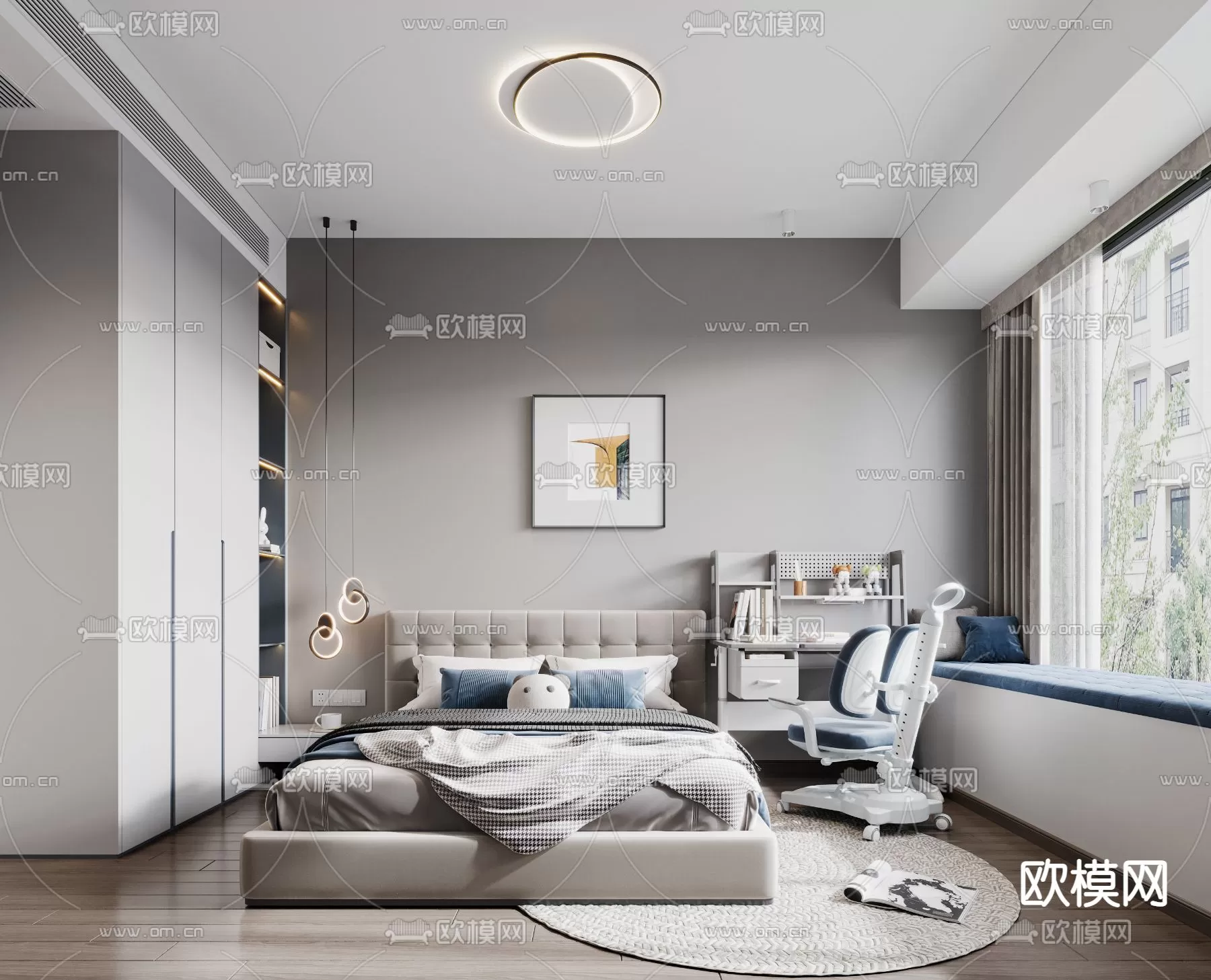 BED FOR KID – 3D MODELS – 467 – PRO