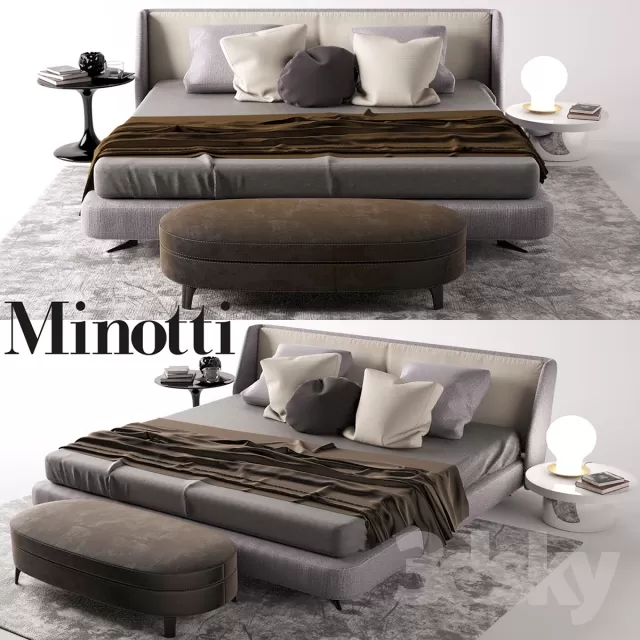 3DSKYMODEL – Bed – 2049