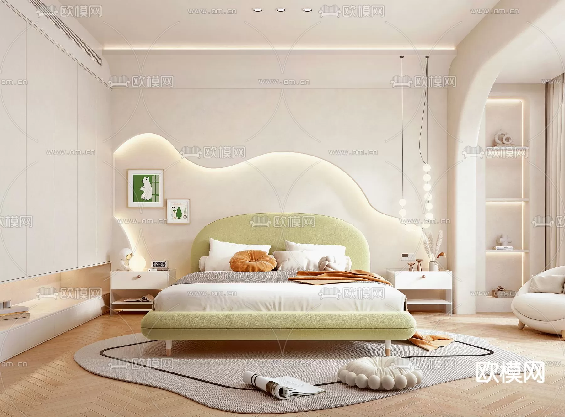 BED FOR KID – 3D MODELS – 473 – PRO