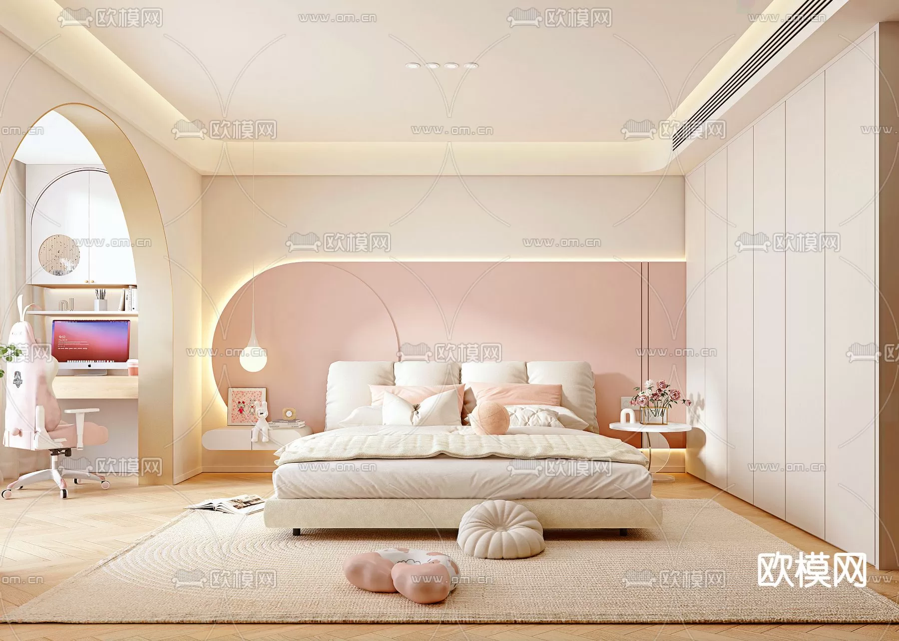 BED FOR KID – 3D MODELS – 474 – PRO