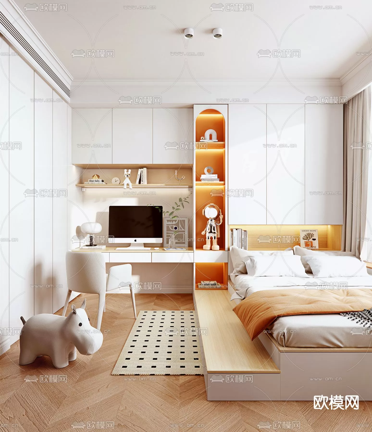 BED FOR KID – 3D MODELS – 481 – PRO