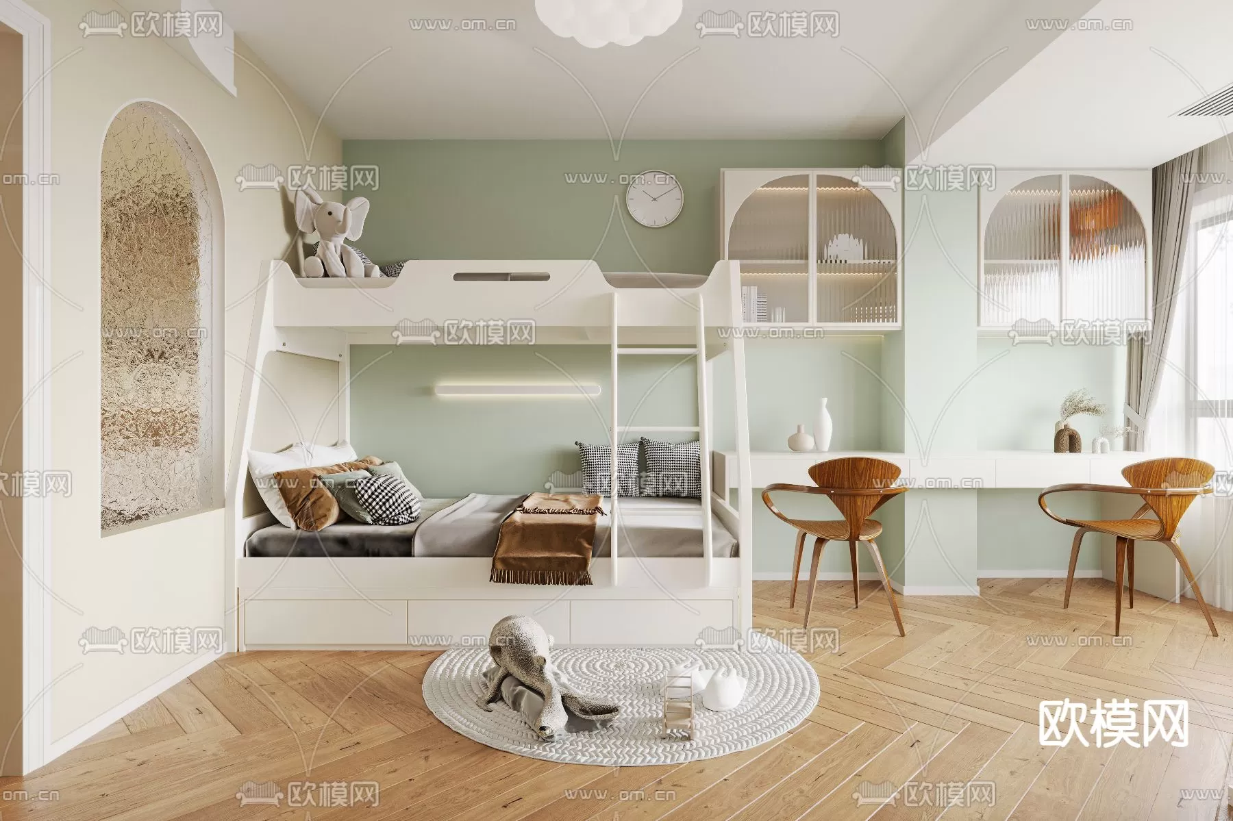 BED FOR KID – 3D MODELS – 483 – PRO