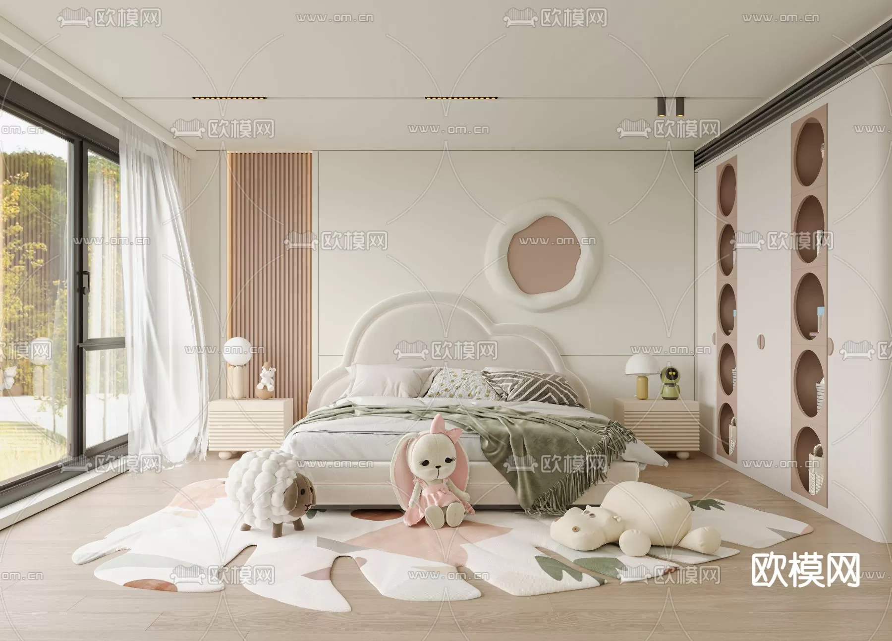 BED FOR KID – 3D MODELS – 494 – PRO