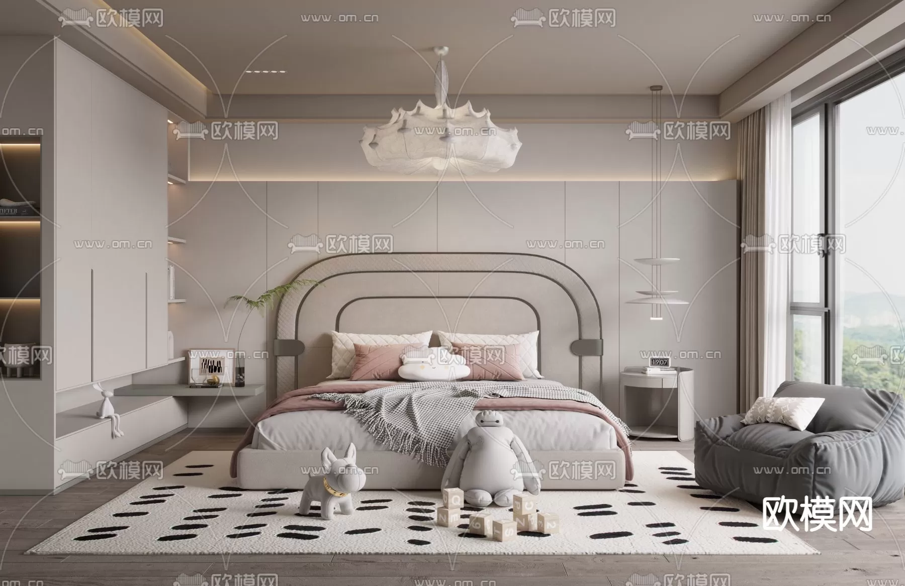 BED FOR KID – 3D MODELS – 495 – PRO