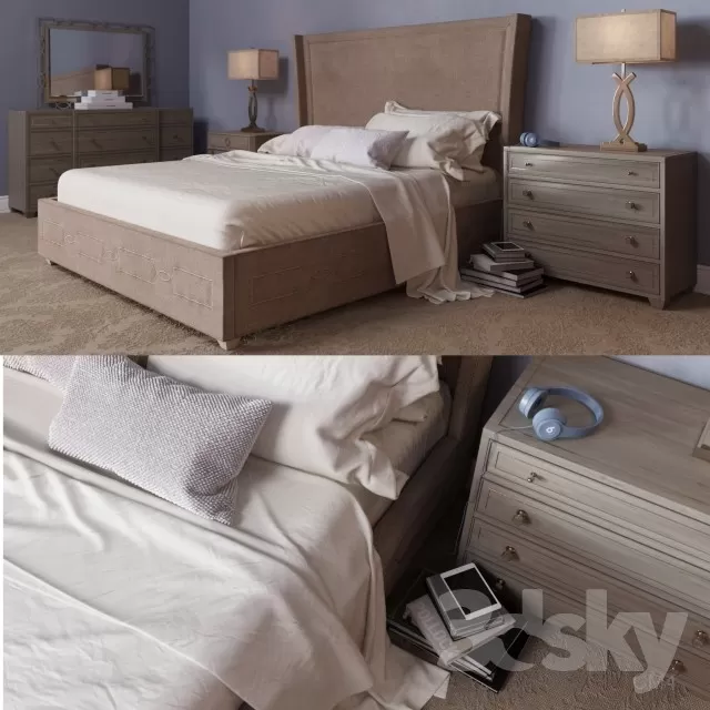 3DSKYMODEL – Bed – 2055