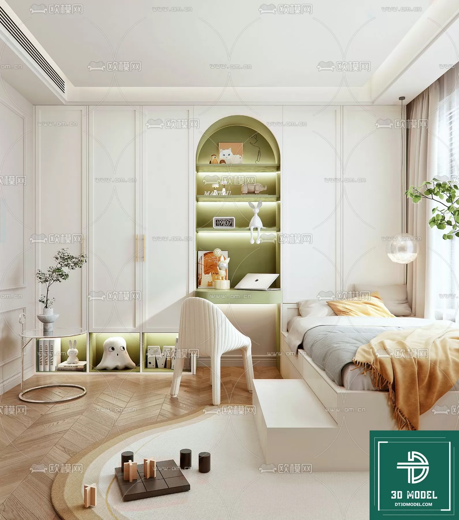 BED FOR KID – 3D MODELS – 541 – PRO